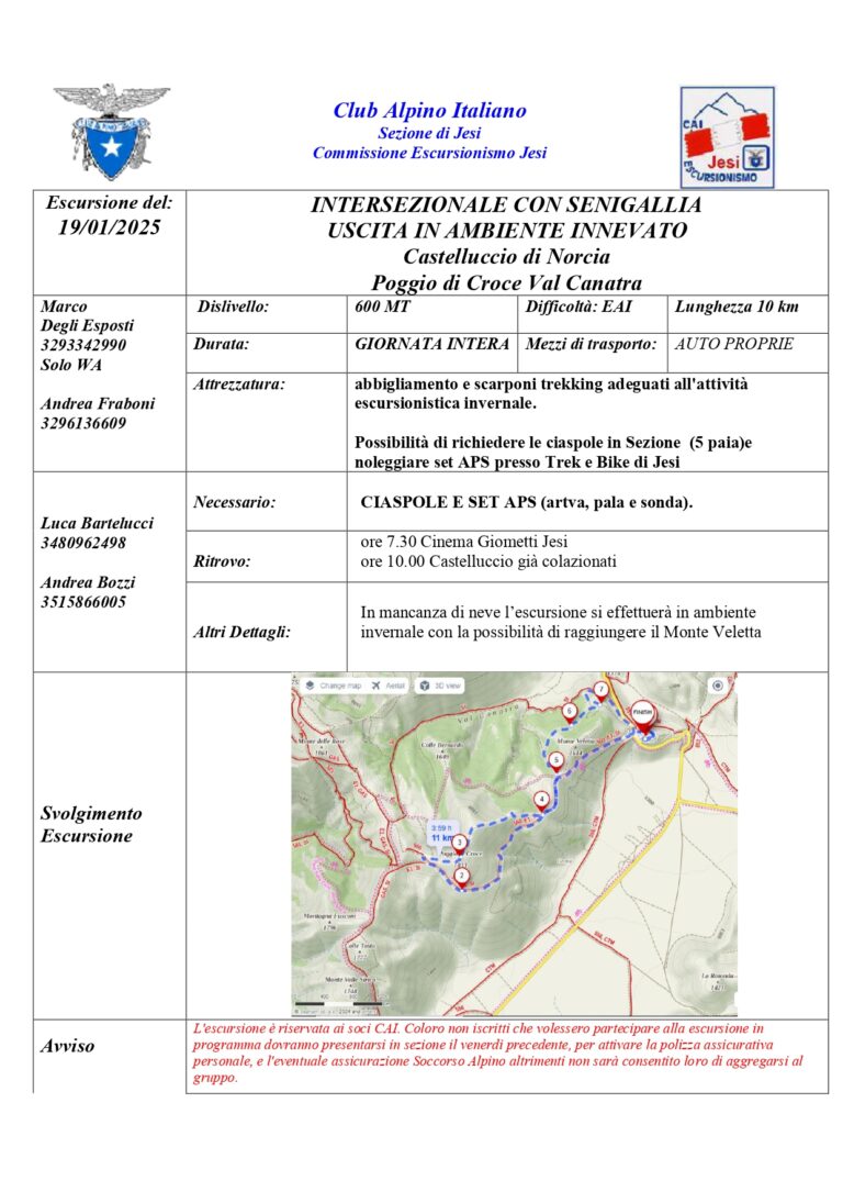 Prossima uscita sulla neve